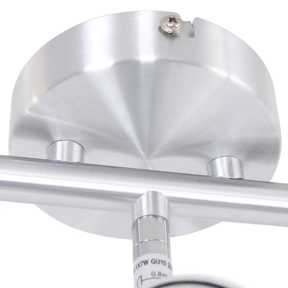 Flexibler Deckenspot in Stahl inkl. GU10 3-flammig