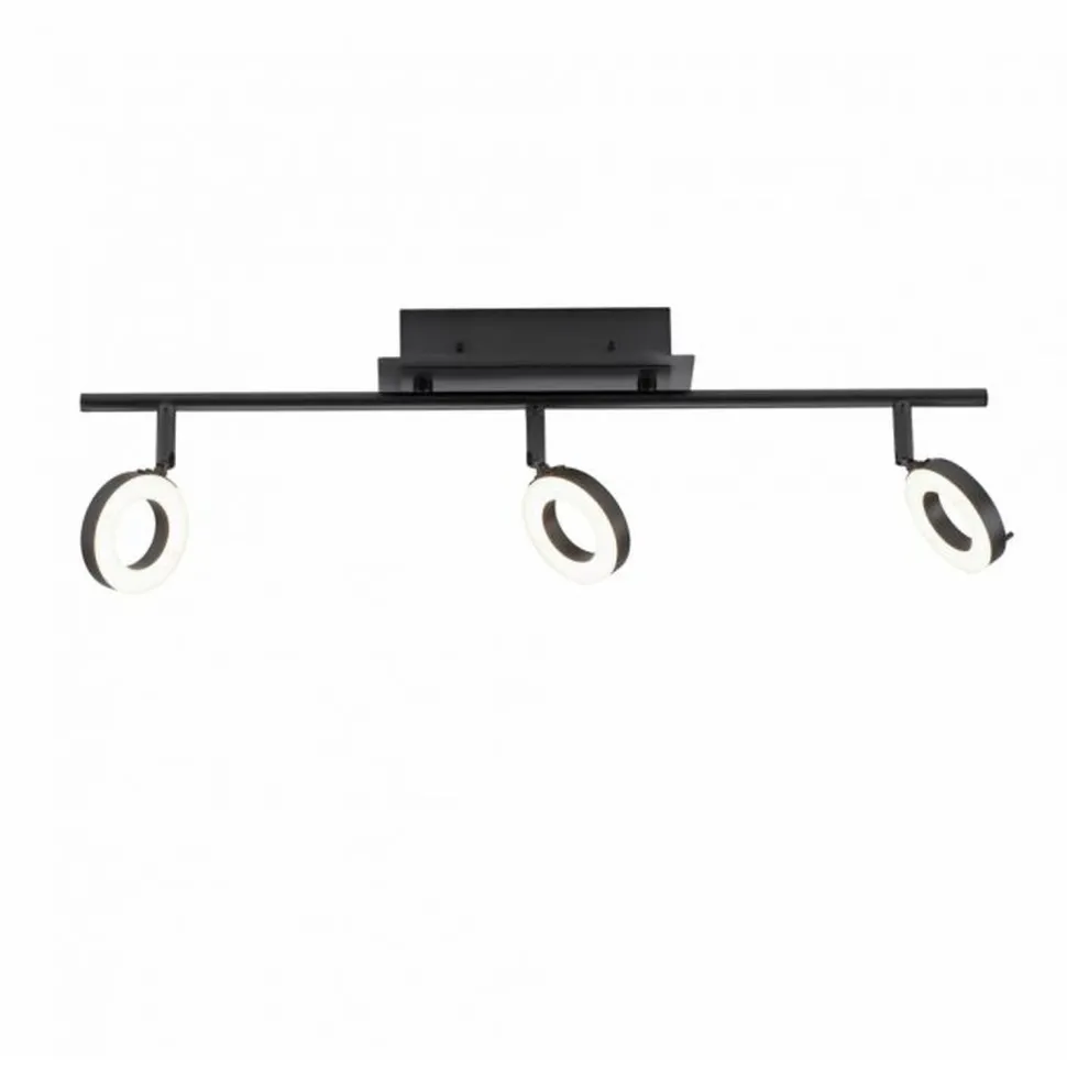 Flexibler LED Deckenspot Anthrazit IP44 67 cm blendarm