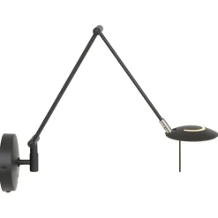 Flexibler LED Wandstrahler Schwarz dimmbar