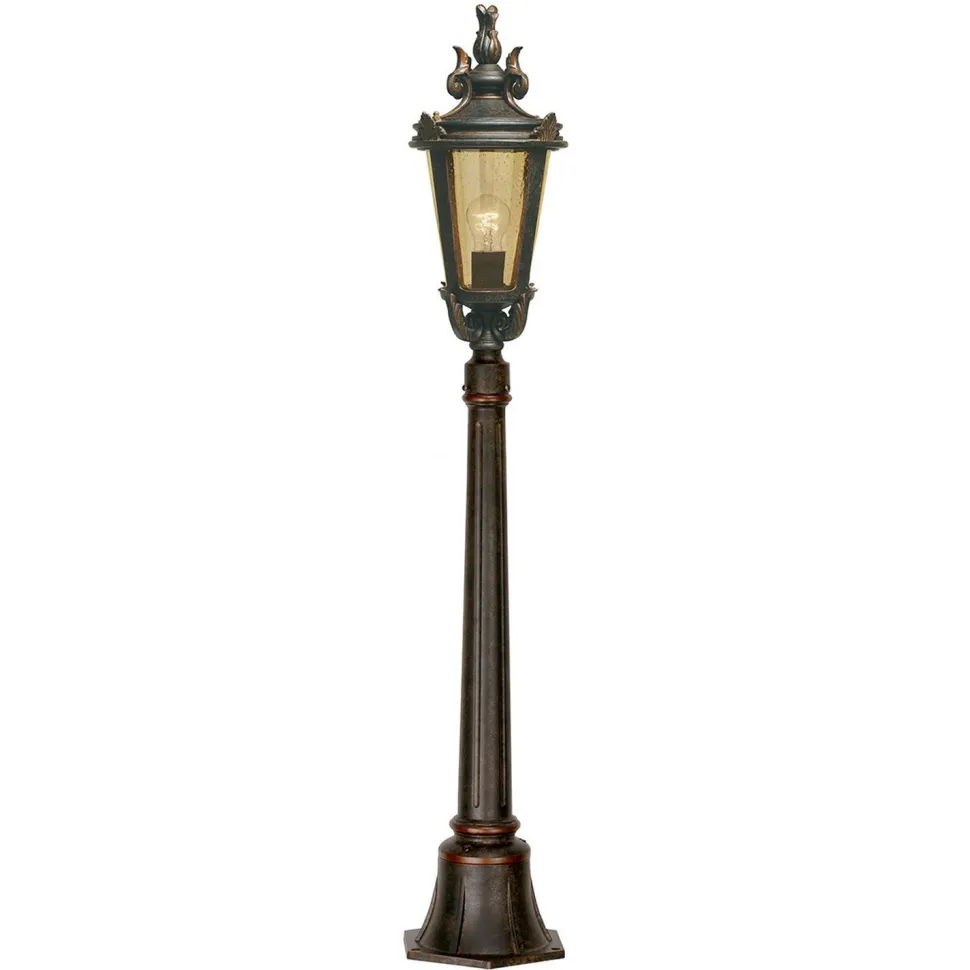 Garten Standleuchte BISHOP H:117cm in Bronze antik