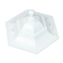 Garten Stehlampe Weiß H:1,05m E37 Laterne PARIS