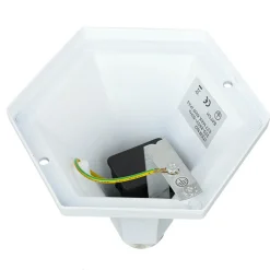 Garten Stehlampe Weiß H:1,05m E37 Laterne PARIS