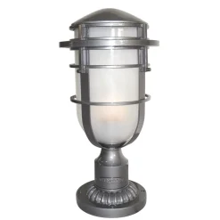 Gartenbeleuchtung Grau dekorativ H:46cm CAPALDI