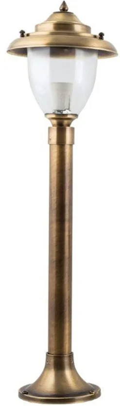 Gartenlampe GREVENA Messing H:65cm Maritim elegant