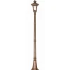 Gartenlaterne RICHARD opulent 2,5m hoch in Bronze