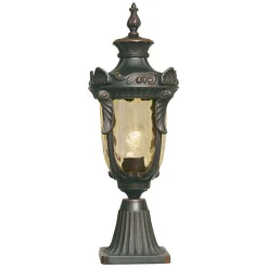 Gartenleuchte Antik H:54cm mundgeblasenes Glas AMY