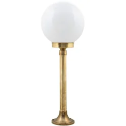 Gartenleuchte Messing 93cm hoch rostfrei VERIA