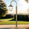 Gartenleuchte Messing 62cm hoch rostfrei SANTORIN