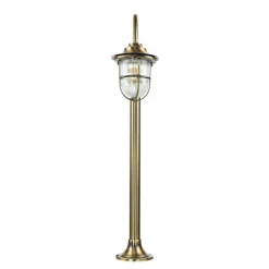 Gartenleuchte Messing 62cm hoch rostfrei SANTORIN