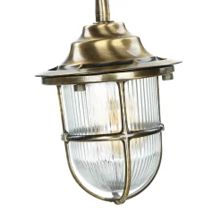 Gartenleuchte Messing 62cm hoch rostfrei SANTORIN