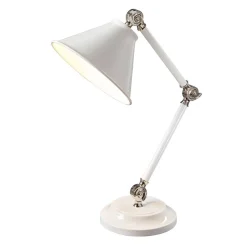 Gelenk Schreibtischlampe Industrie Design Weiß