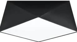 Geometrische Deckenleuchte Schwarz B:40cm LYNNDIE