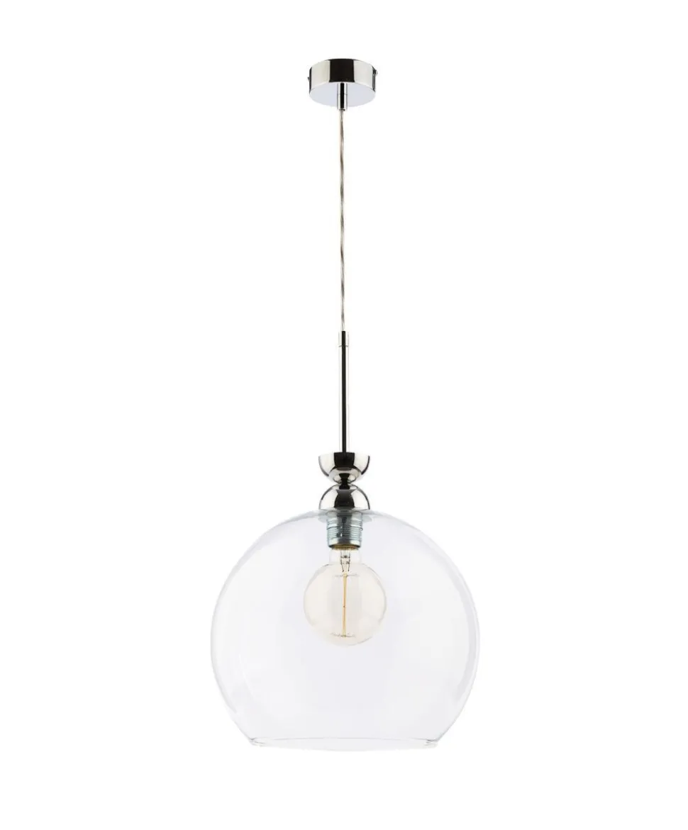 Glas Pendelleuchte NERISSA Kugel Ø30cm Küche Lampe