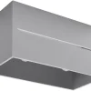 Graue Deckenleuchte eckig Modern Aluminium 2x G9 Flur