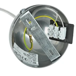 Graue Hängelampe Stoff Spitze SELMA Schlafzimmer