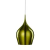 Grüne Hängeleuchte glänzend