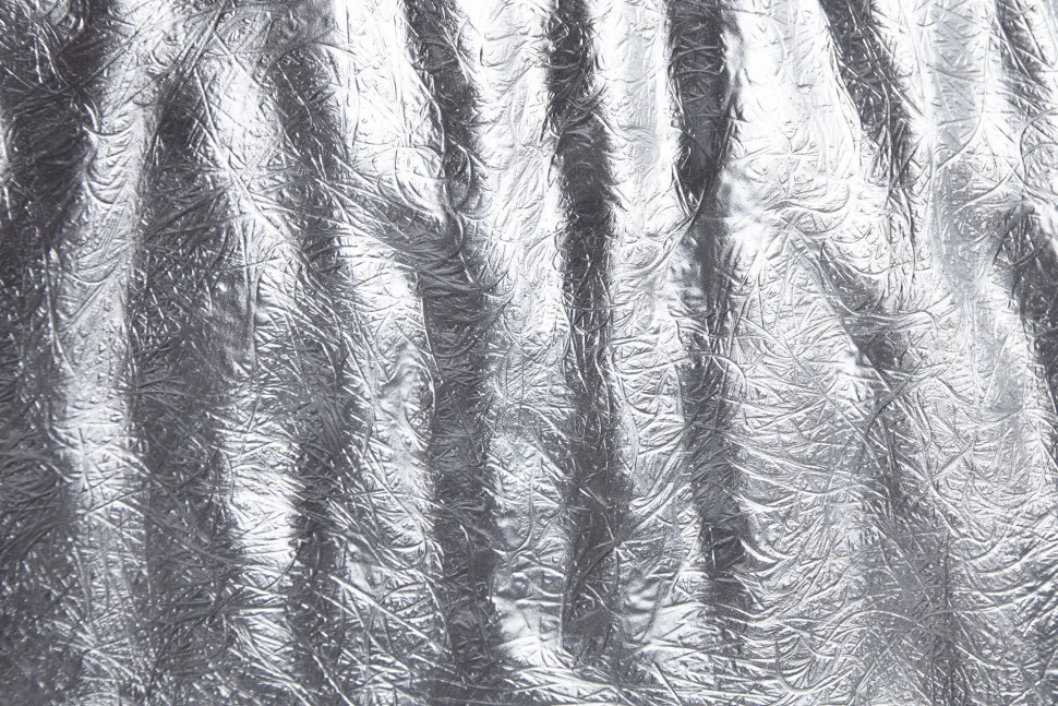 Große Hängeleuchte Ø70cm rund Modern Design Silber