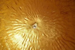 große Hängeleuchte rund Ø70cm Modern Design schwarz