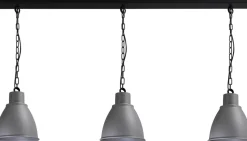 Große Pendelleuchte Grau Premium Design Handarbeit