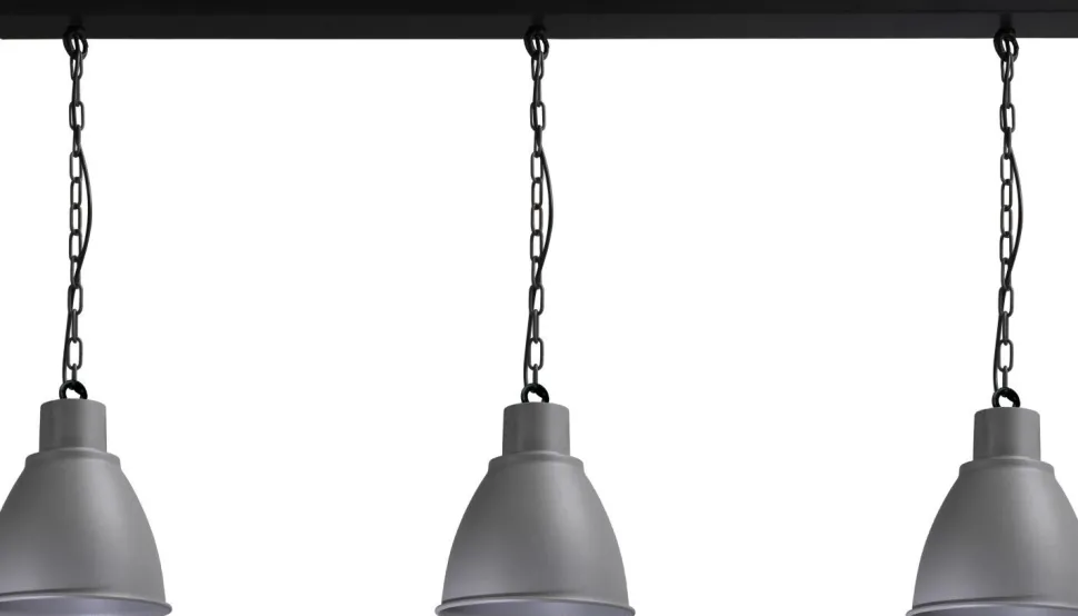 Große Pendelleuchte Grau Premium Design Handarbeit