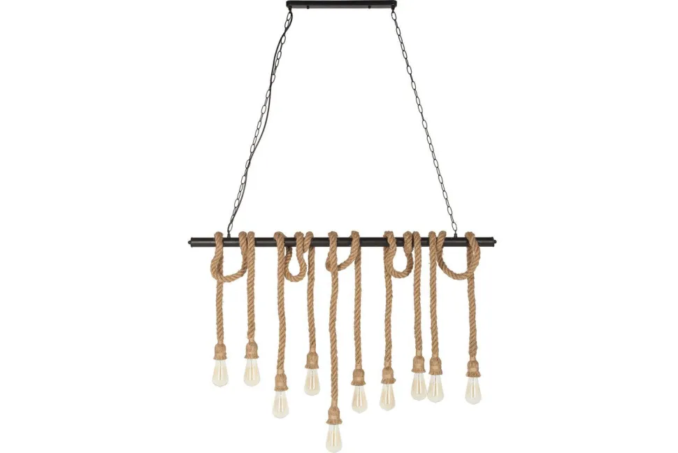 Große Pendelleuchte MARE Tau Handgefertigt Esstisch