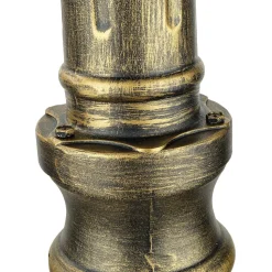 Großer Kandelaber BREST Gold Antik 3xE27 2,1m hoch