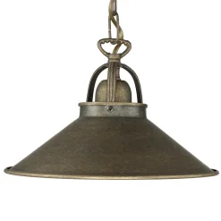 Hängelampe Antik Bronze Handarbeit