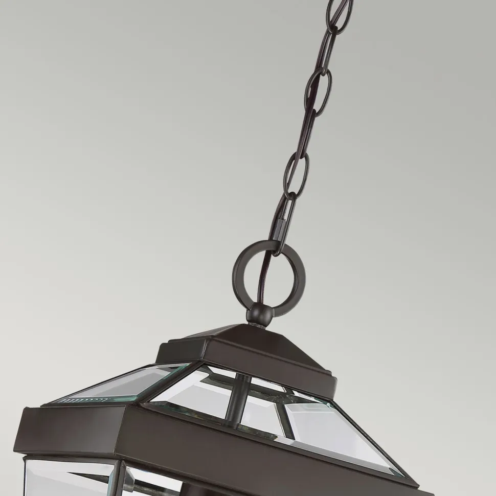 Hängelampe außen Vintage Design in Bronze E27 SIDODI