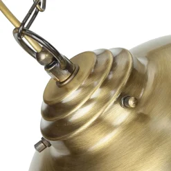 Hängelampe Außenbereich Messing IP54 Maritim