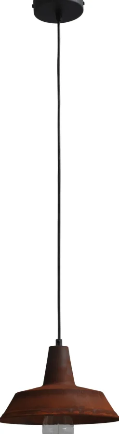 Hängelampe Braun Antik Ø25cm E27 Handarbeit PRATO