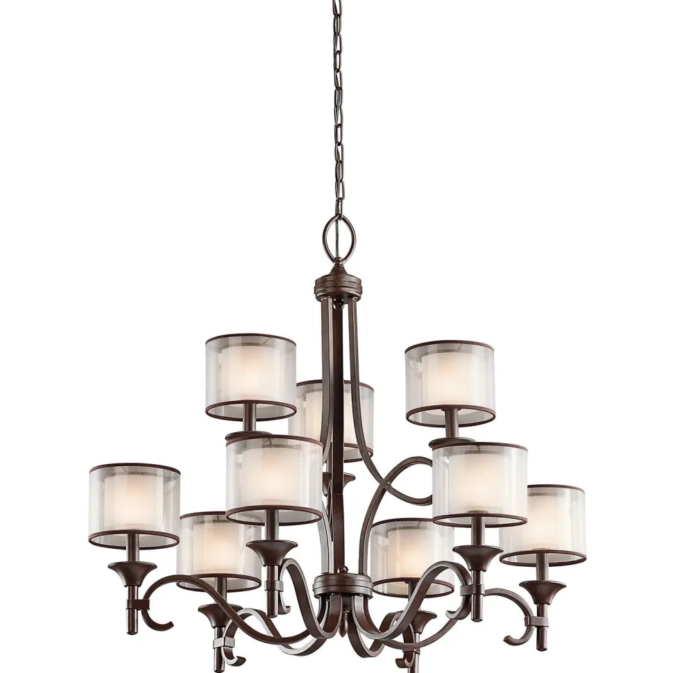 Hängelampe CANELADO 9xE14 kürzbar Esstisch Leuchte