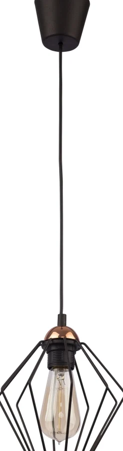 Hängelampe Draht Schwarz Galaxy