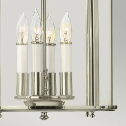 Hängelampe E14 Glas Metall Ø30cm Jugendstil AVELINE