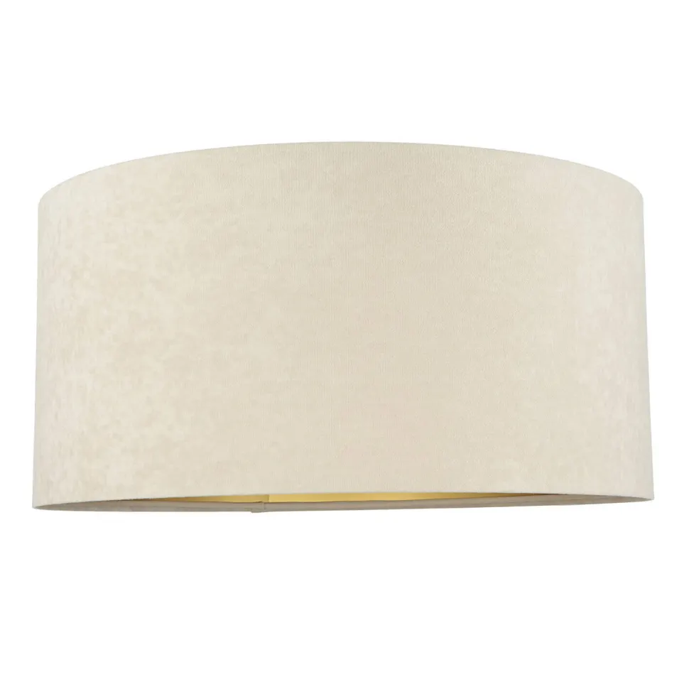 Hängelampe Esstischleuchte Beige Gold Wohnzimmer