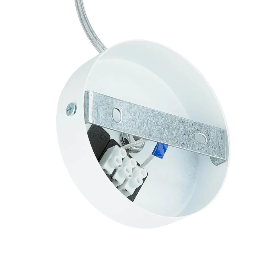 Hängelampe Esstischleuchte Beige Gold Wohnzimmer