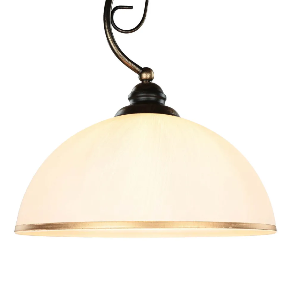 Hängelampe Glas Ø30cm Pendelleuchte Esstisch 1xE27