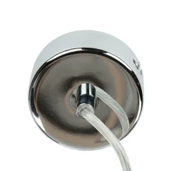 Hängelampe Glas Metall Glühbirnen-Design dekorativ E14