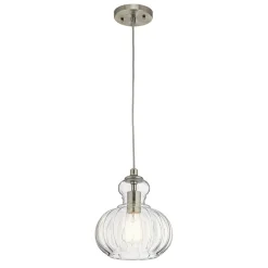 Hängelampe Glas Schirm Ø22cm Vintage Stil E27