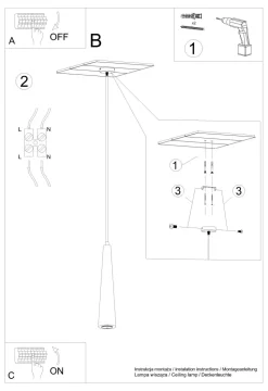 Hängelampe Holz Ø 8 cm schmal für GU10 Skandinavisch