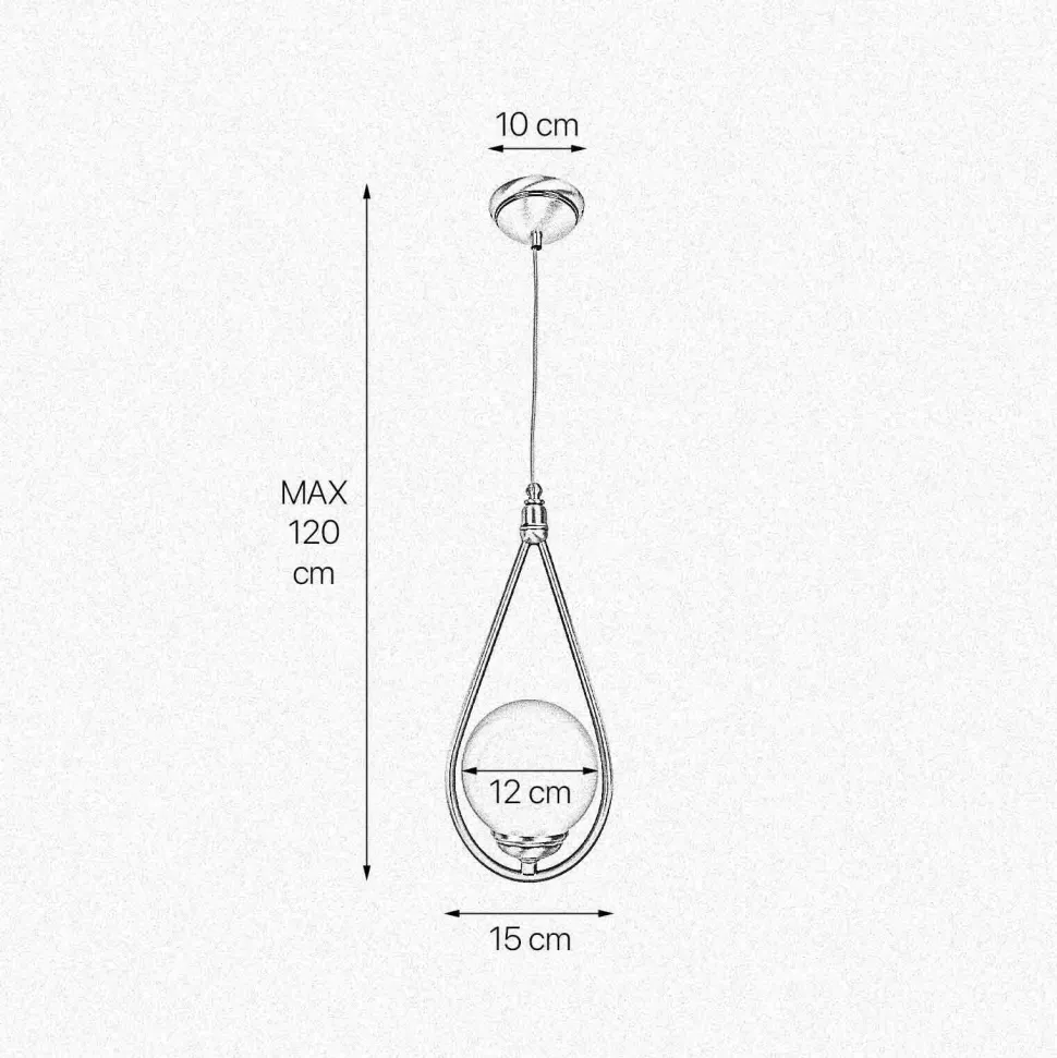 Hängelampe in Bronze hell Weiß E14 Messing Glas Jugendstil