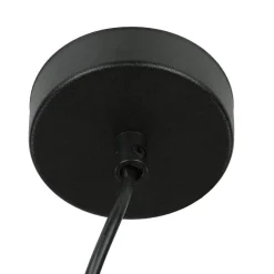 Hängelampe in Schwarz Kugel Esszimmer Leuchte E27