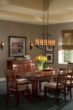 Hängelampe LAPIDE 5-flmg kürzbar Esszimmer Leuchte