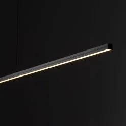 Hängelampe LED Schwarz 3000 K 1000 lm B: 120 cm lang