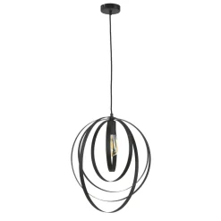 Hängelampe MAE Metall rund Modern verstellbar für E27