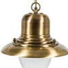 Hängelampe Messing IP43 Maritim elegant IKARIA