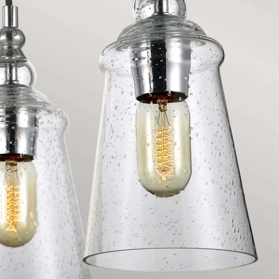 Hängelampe Metall Glas rund Ø 72,7 cm H: max. 232,4 cm