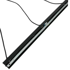 Hängelampe Metall Schwarz geometrisch Retro Esstisch