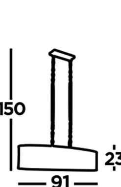 Hängelampe Schwarz 91 cm lang 4x E27 Metall Mesh