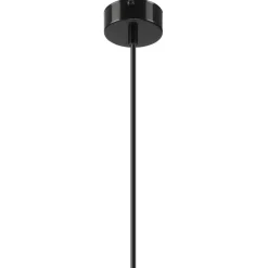 Hängelampe Schwarz E27 Ø 28 cm Metall Retro ORVAR