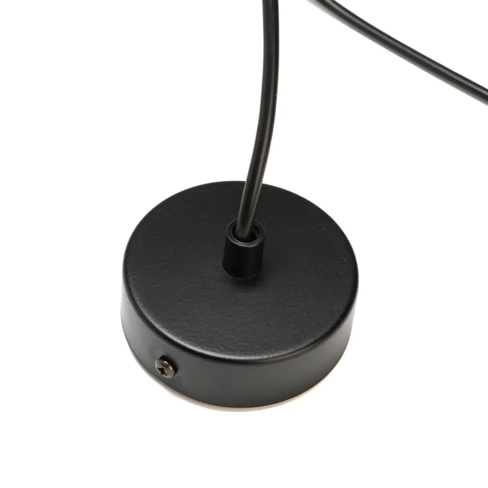 Hängelampe Schwarz innen Gold Ø20cm Esstisch ANNIE